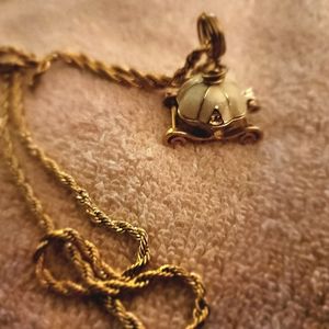 Fairytale charm & necklace